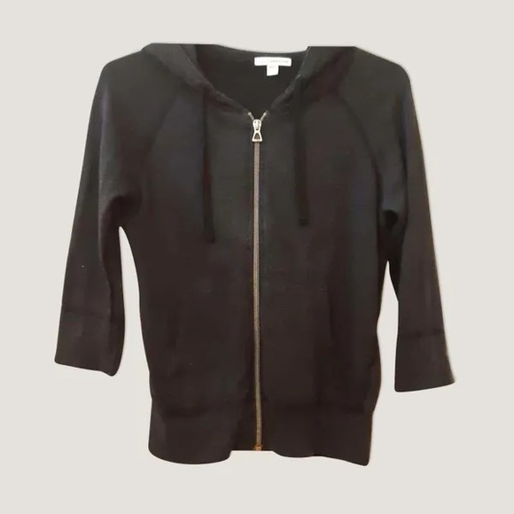 James Perse black zip up hoodie. Size 1 - Picture 5 of 7